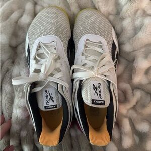 Reebok Women's Gray and Black Sneakers